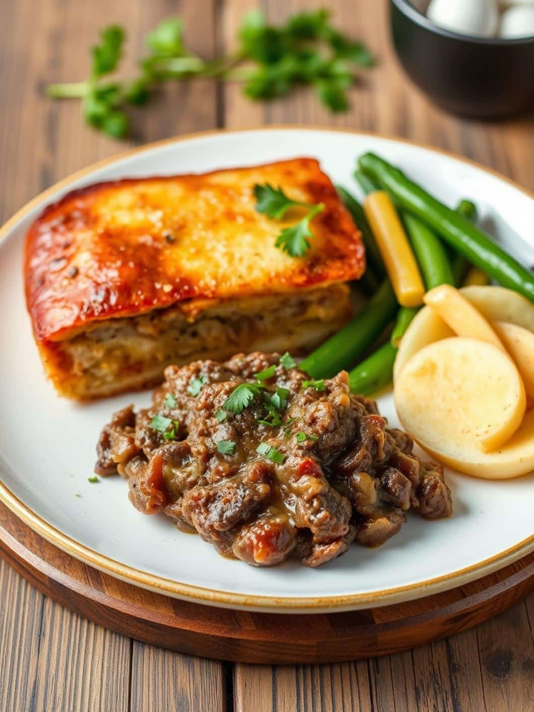 Amish Hamburger Steak Bake Recipe Comfort