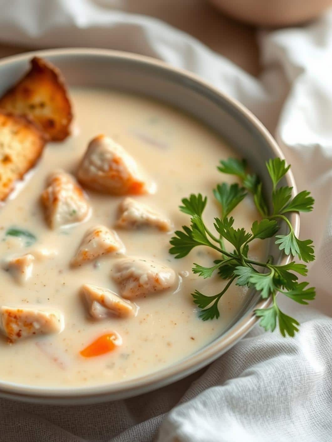 Anti-Inflammatory Creamy Chicken Soup