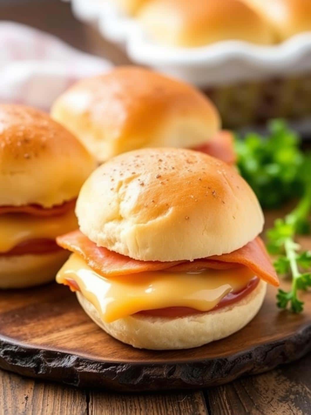 Baked Ham and Cheese Sliders Recipe