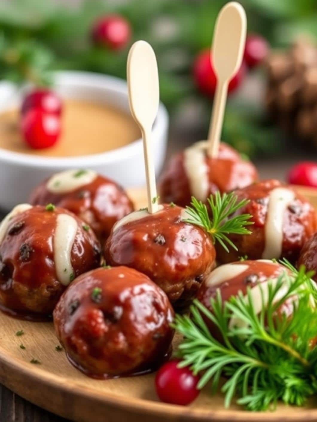 Best Christmas Cranberry Meatballs Appetizer Recipe