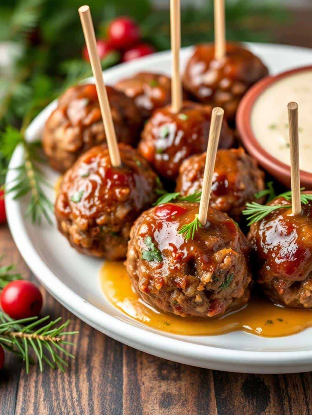 Best Christmas Cranberry Meatballs Appetizer Recipe