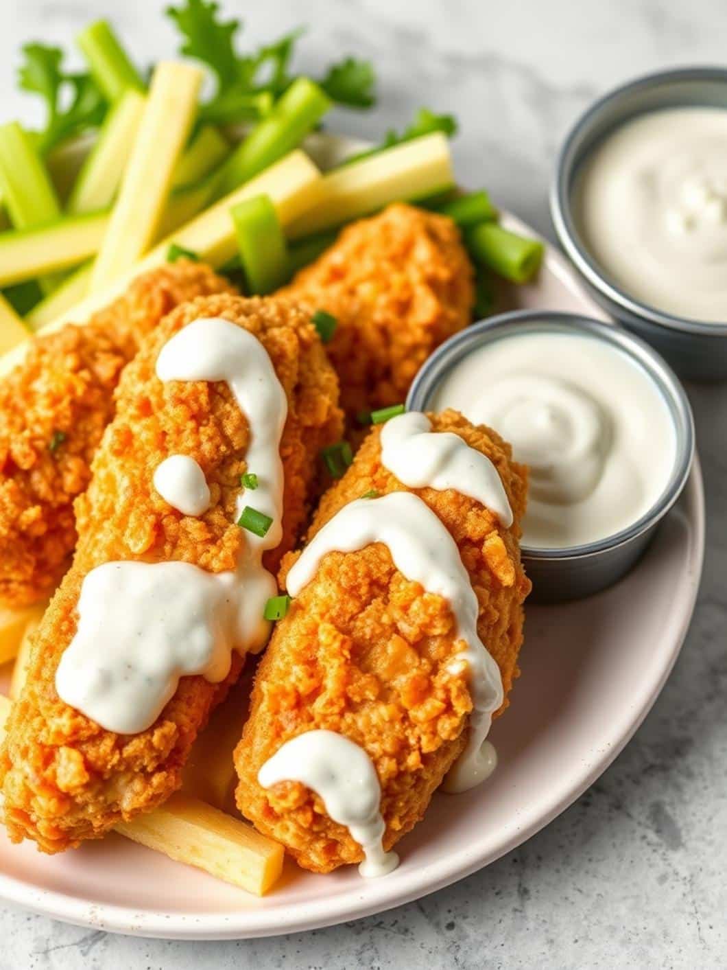 Crack Chicken Tenders Creamy Ranch Recipe