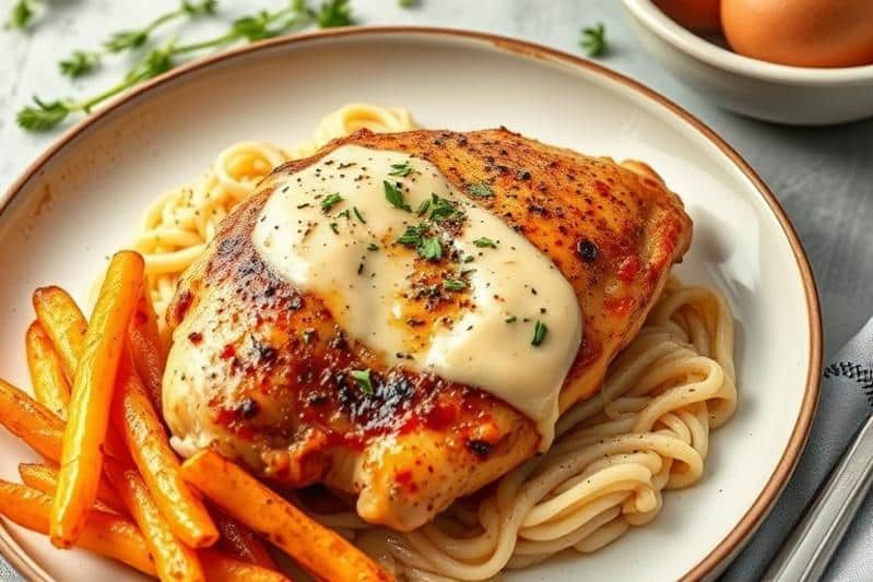 Easy Creamy Baked Chicken Recipe For Dinner