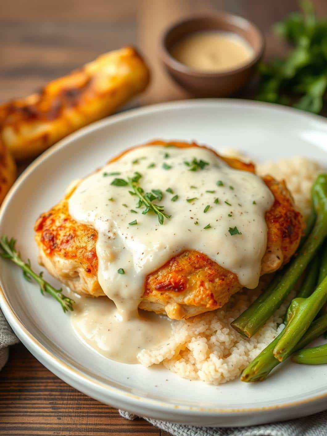 Easy Creamy Baked Chicken Recipe For Dinner