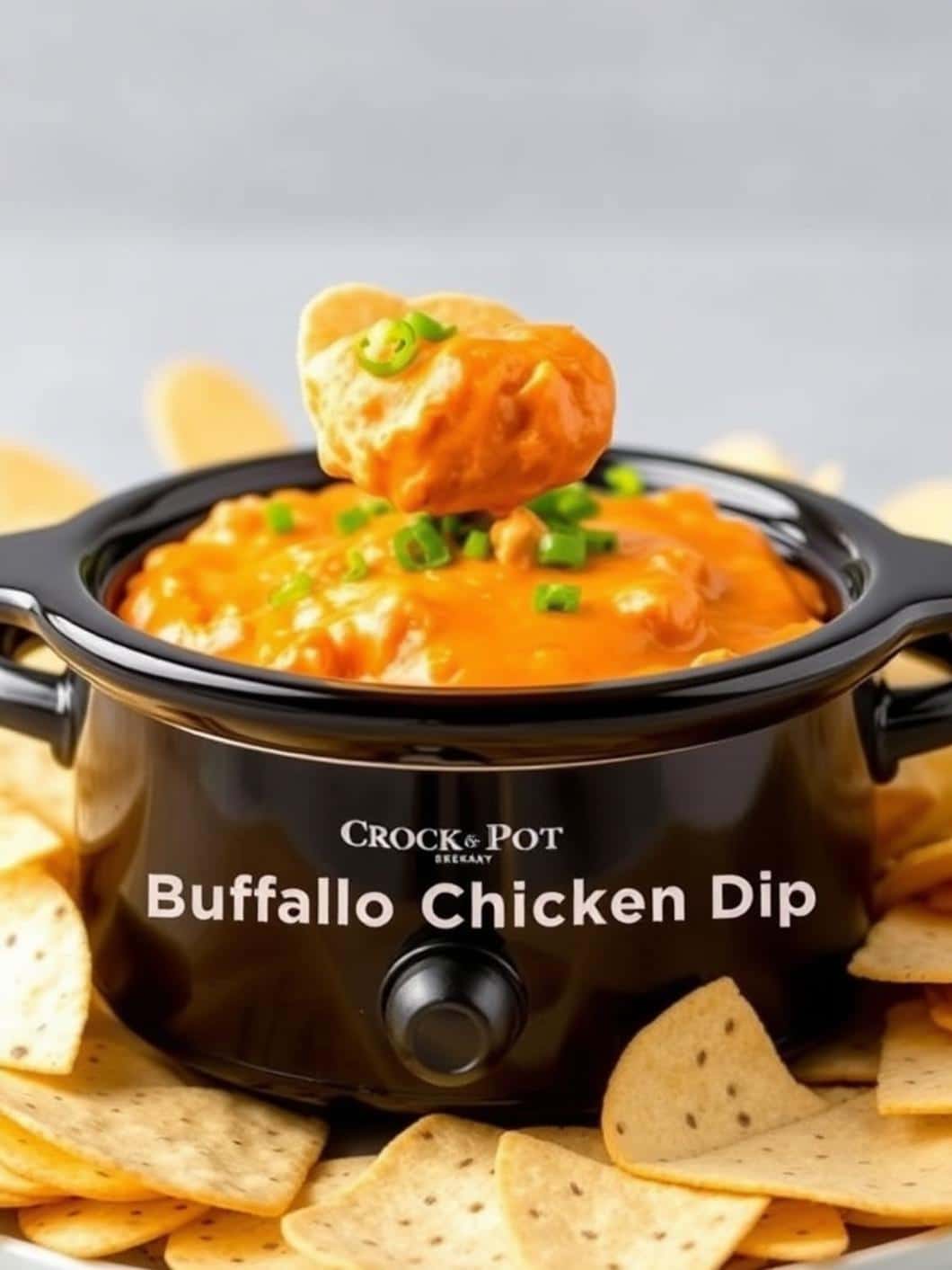 Easy Crock Pot Buffalo Chicken Dip Recipe