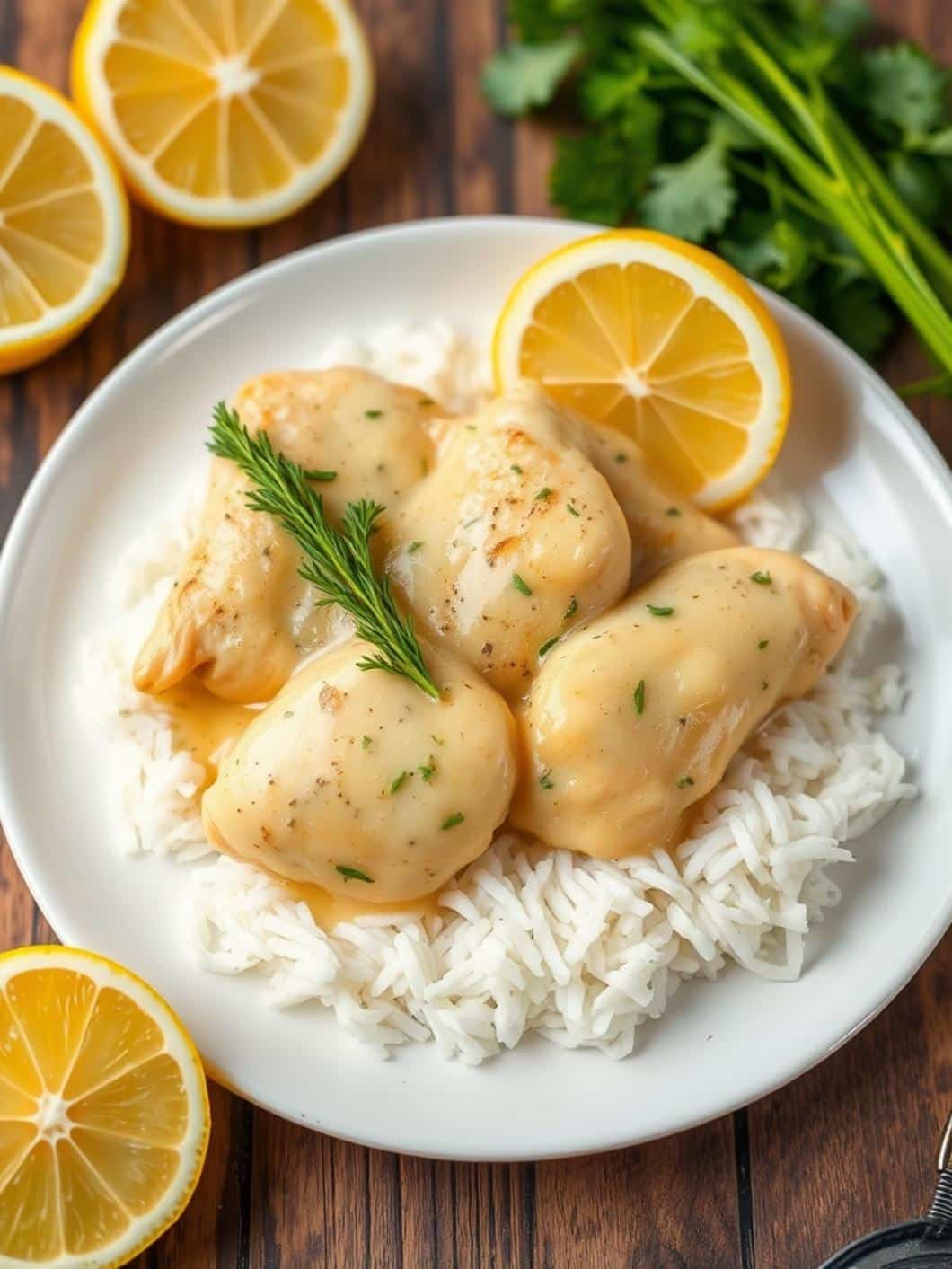 Easy Lemon Chicken With Butter Sauce Recipe