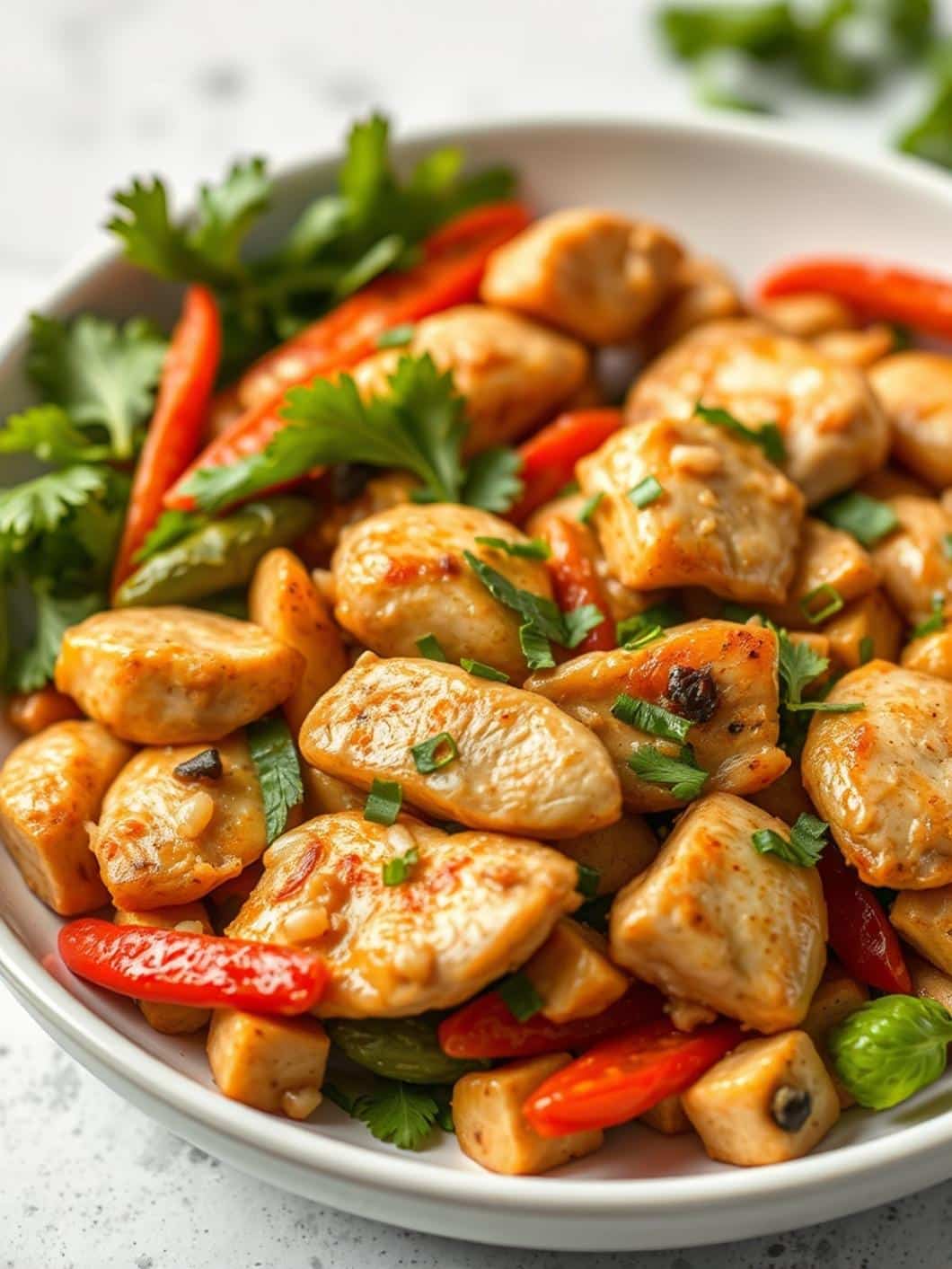 Easy Mediterranean Chicken Stir Fry Recipe