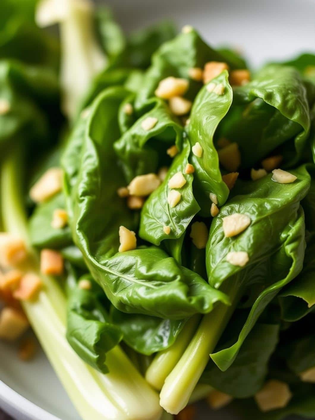 Easy Quick Bok Choy with Garlic and Ginger Recipe