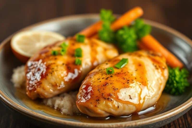 Honey Garlic Chicken Breasts Recipe for Dinner