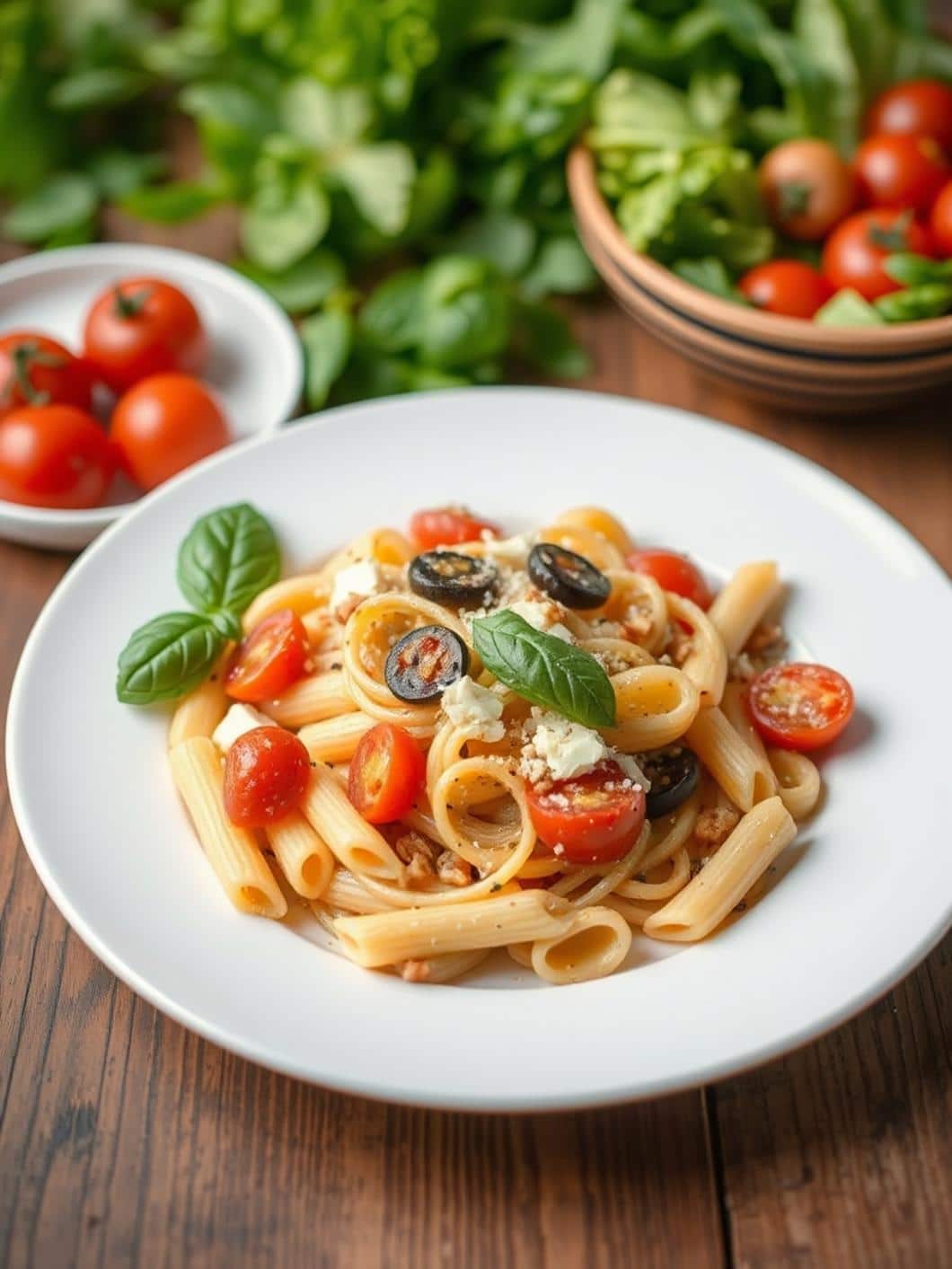 Pizza Pasta Salad Lunch Idea