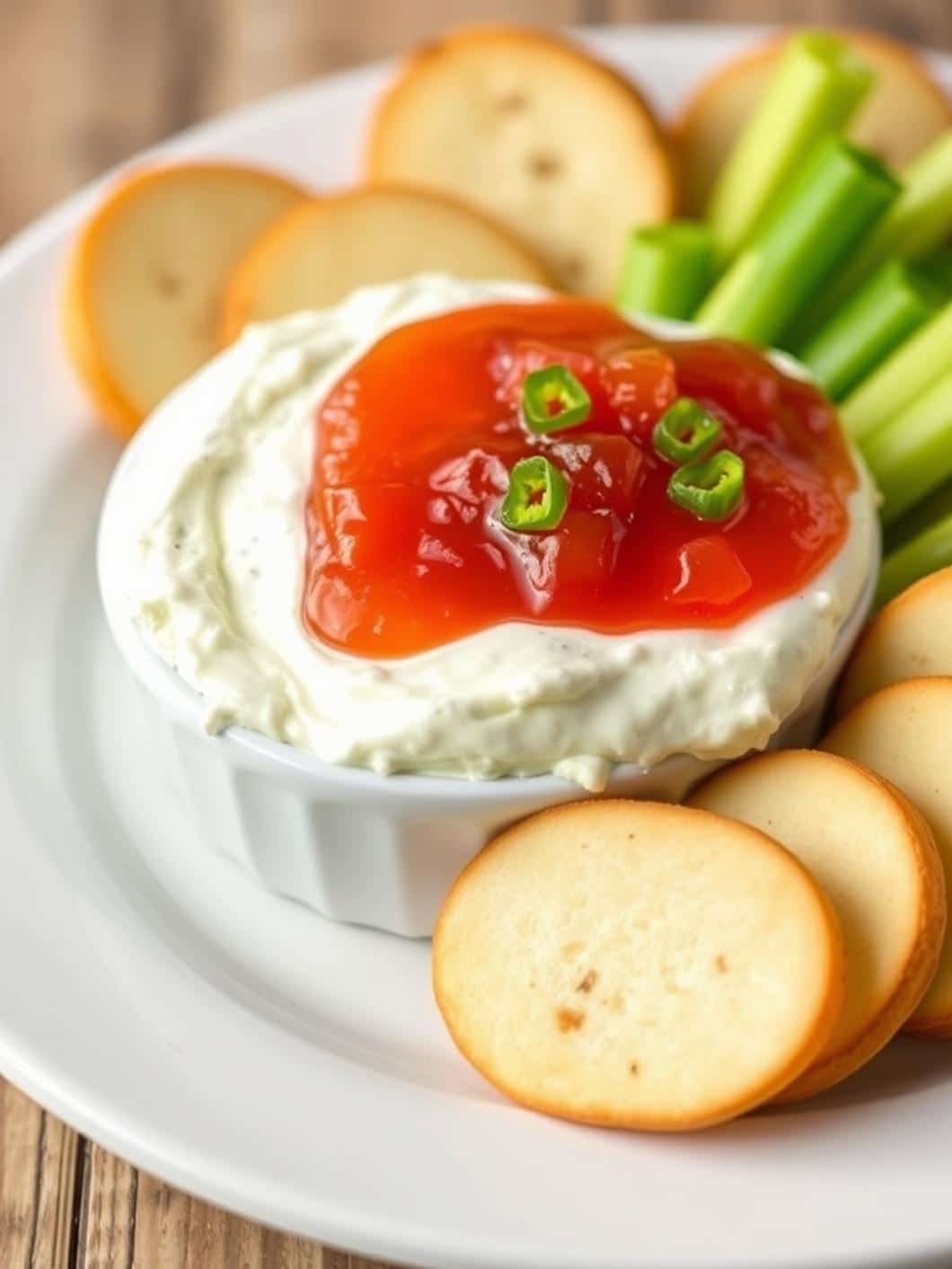 Quick Pepper Jelly Cream Cheese Appetizer Dip