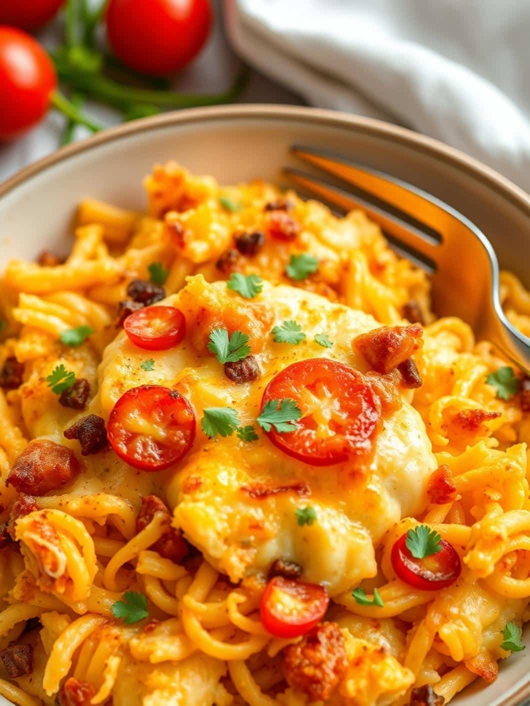 Simple Classic Breakfast Hashbrown Casserole