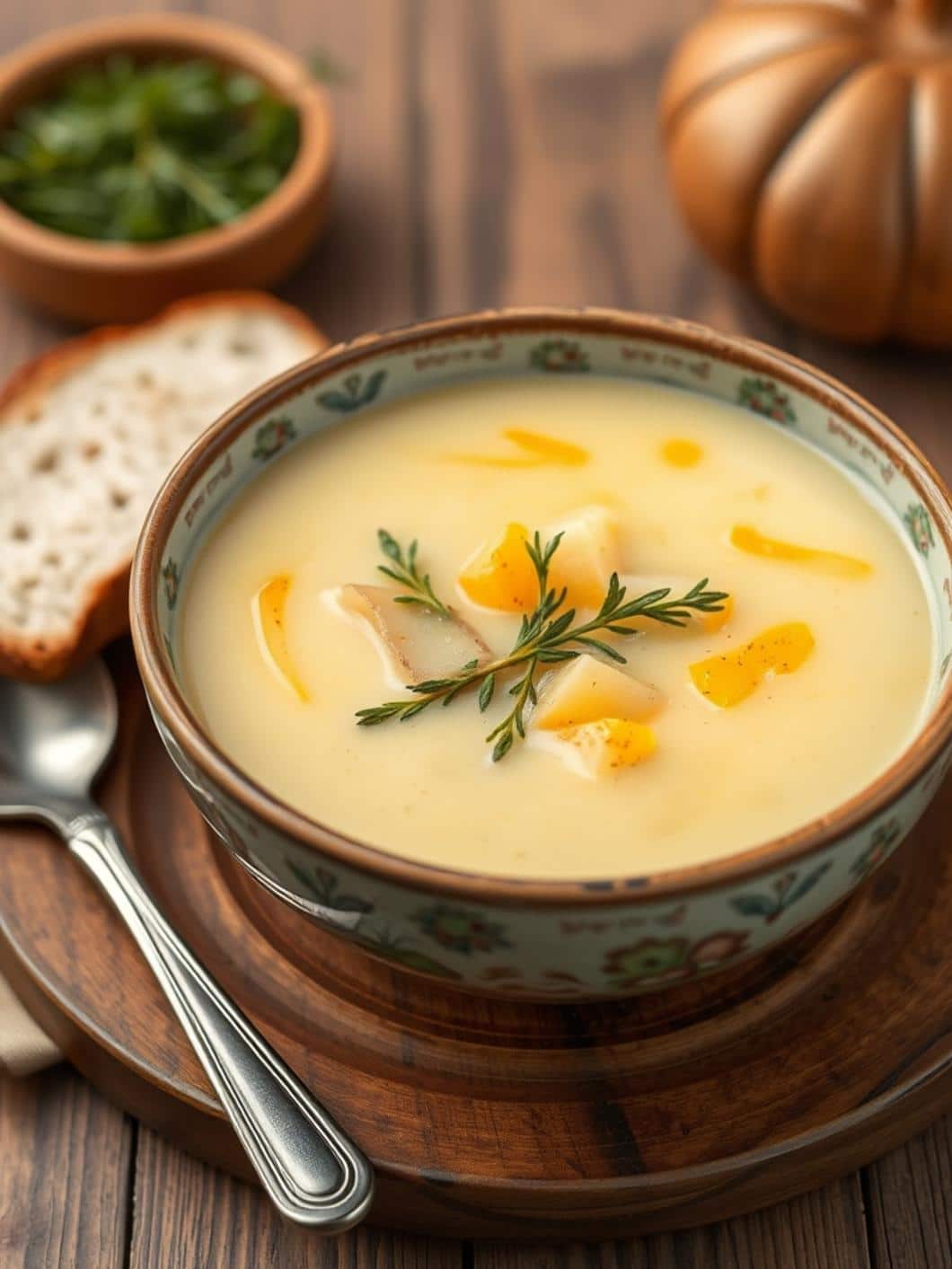 Simple Old-Fashioned Potato Soup Recipe for Dinner