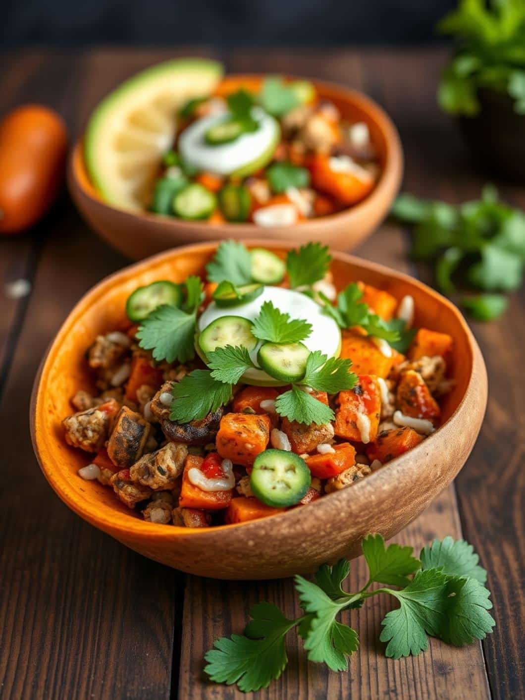 Sweet Potato Taco Bowls Healthy Dinner