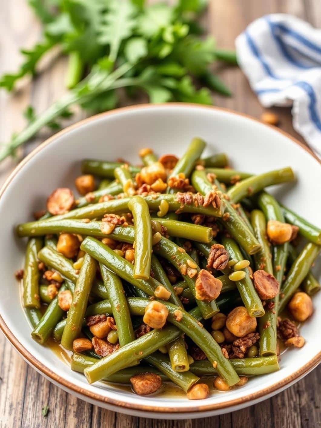 The Best Crack Green Beans Recipe for Thanksgiving