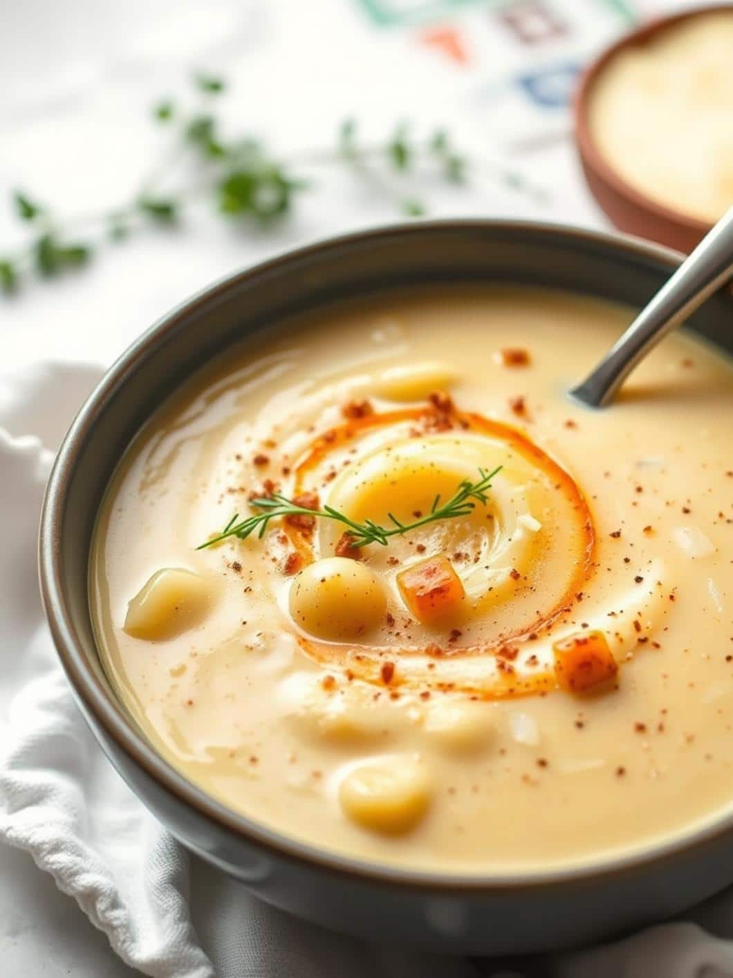 The Best Potato Soup Recipe Ever! for Cozy Dinner