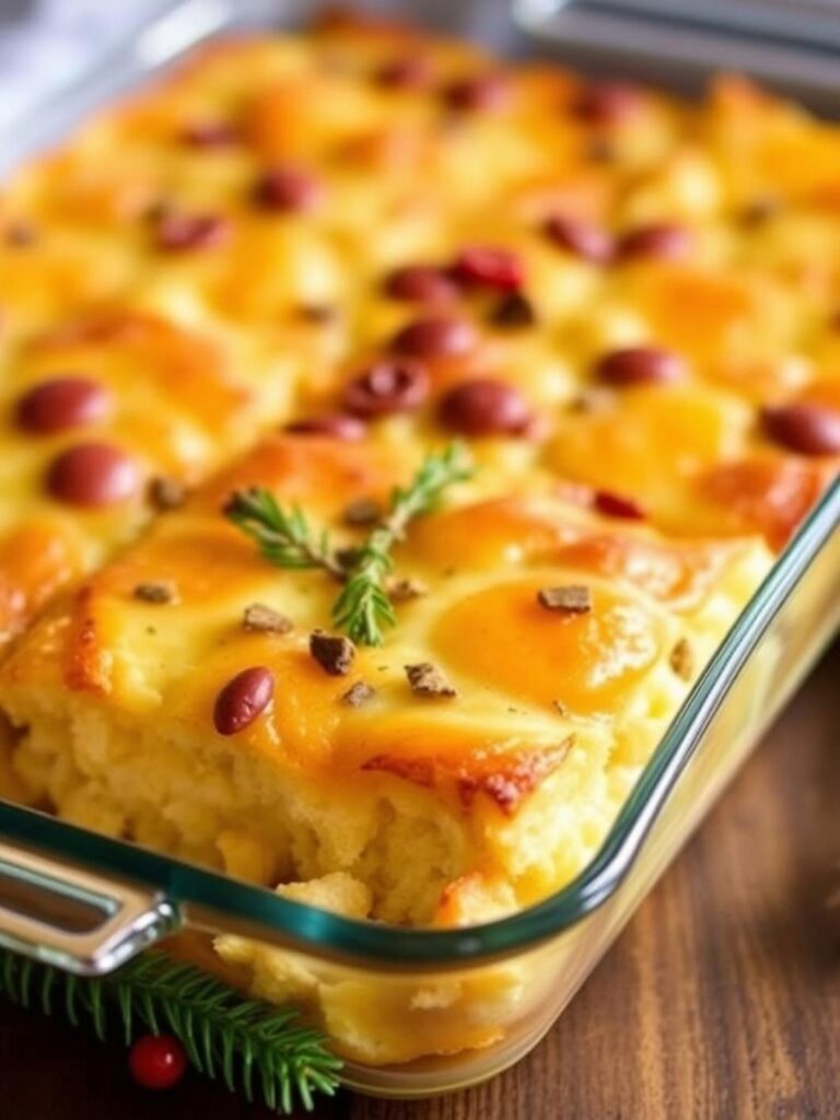Cozy Christmas Breakfast Casserole Recipe Ideas