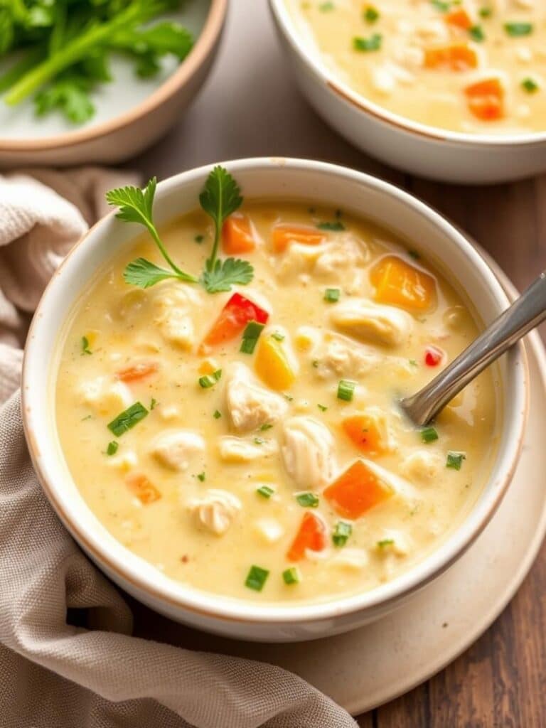 Easy Chicken Pot Pie Soup Recipe For Dinner