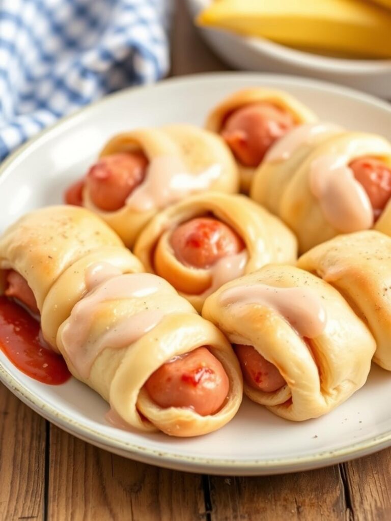 Easy Breakfast Pigs In A Blanket With Rolls