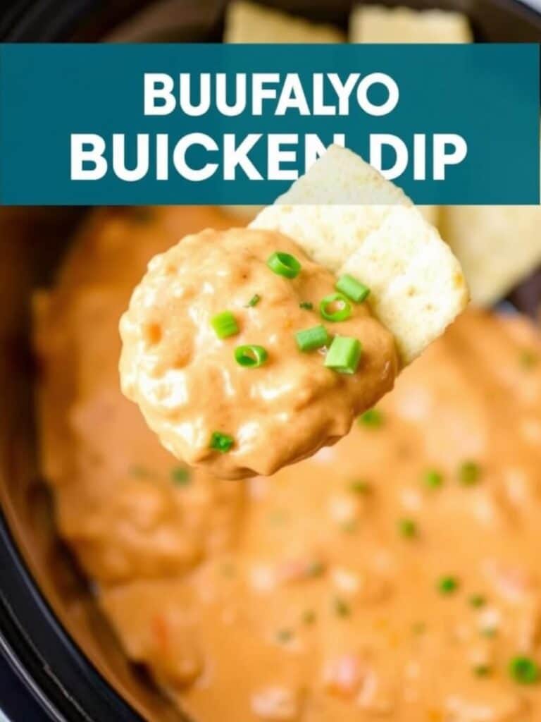 Easy Buffalo Chicken Dip Crock Pot Recipe