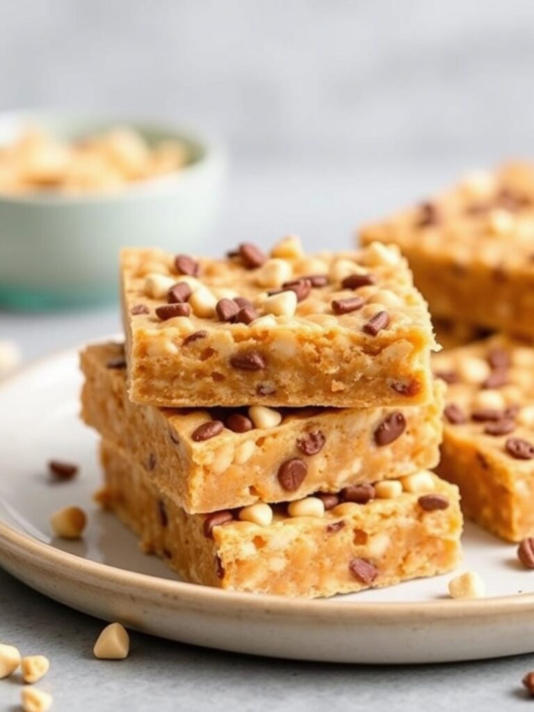 Easy No-Bake Cheerio And Peanut Butter Bars