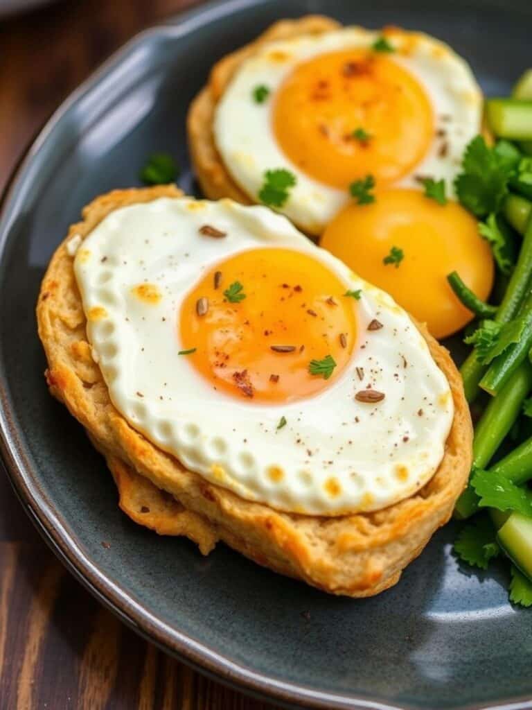 Baked Cottage Cheese Eggs Protein Breakfast