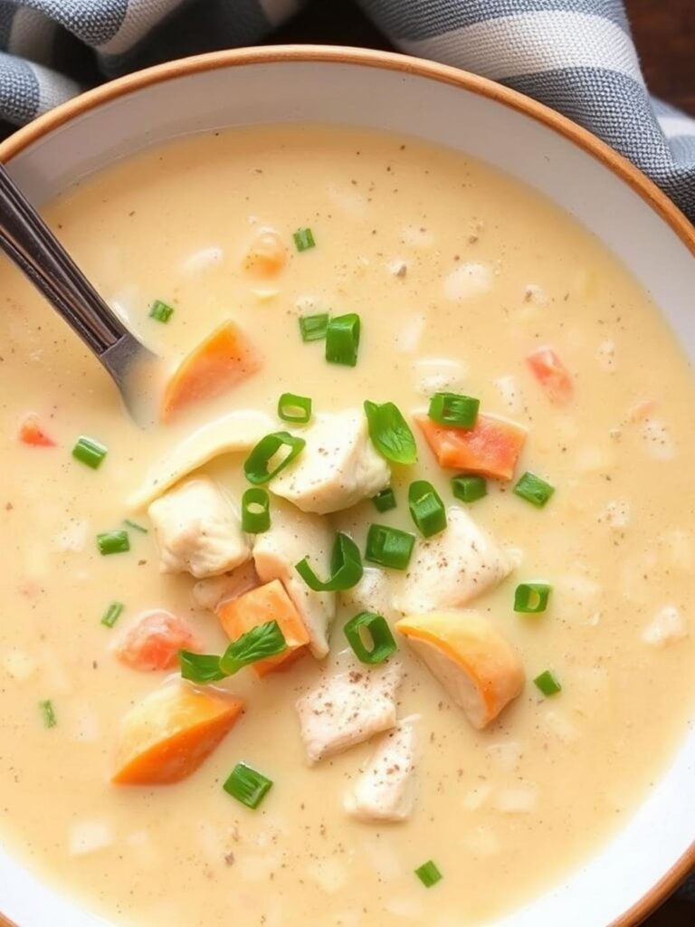 Anti-Inflammatory Creamy Chicken Soup Recipe