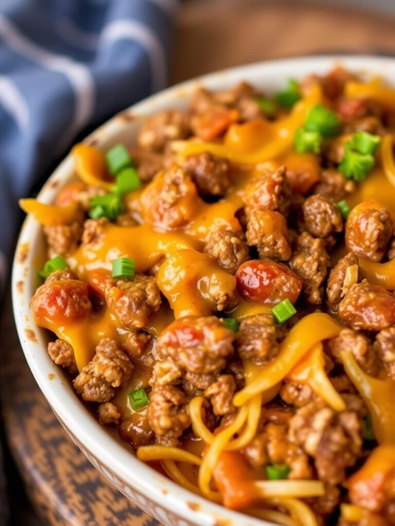 Cattle Drive Casserole Ground Beef