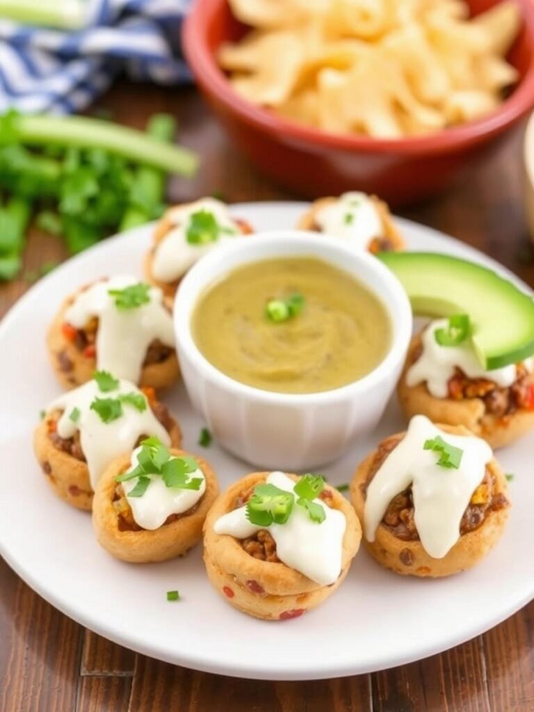 Taco Ranch Bites Appetizer Recipe
