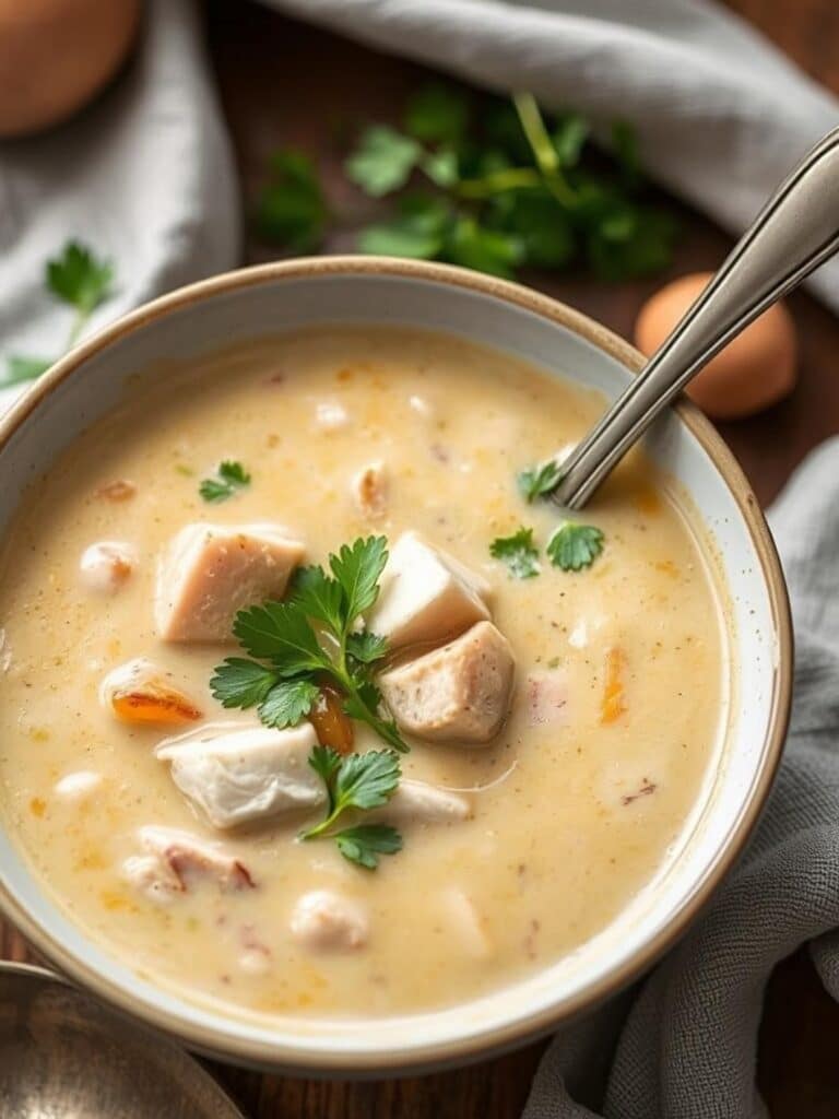 Anti-Inflammatory Creamy Chicken Soup