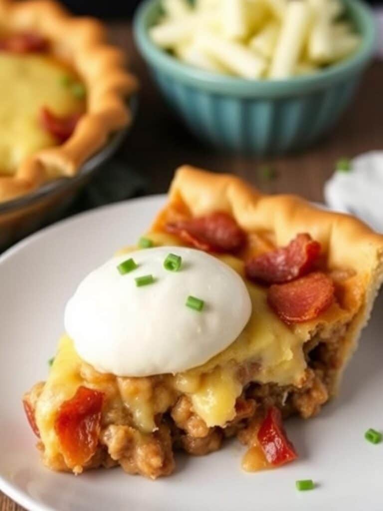 Delicious Bacon Cheeseburger Pie Recipe