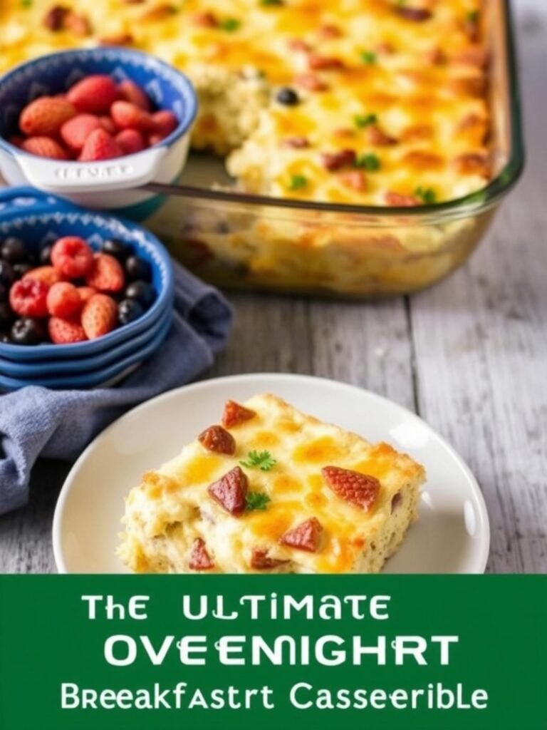The Ultimate Overnight Breakfast Casserole