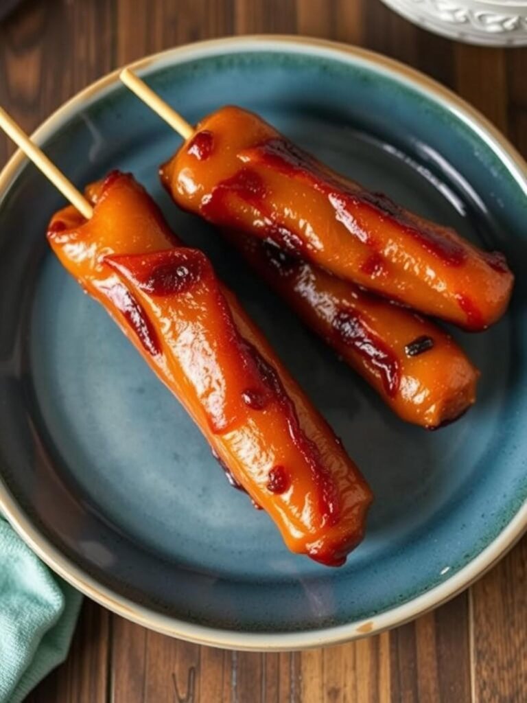 Brown Sugar Bacon Smokies Appetizer
