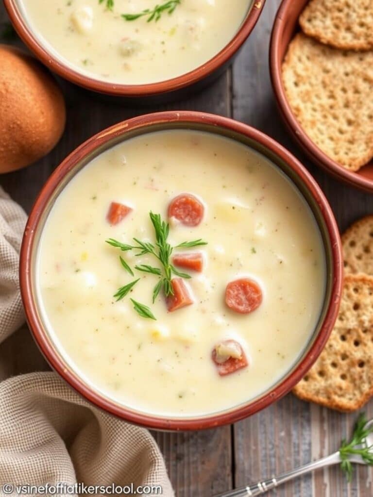 Creamy Sausage Potato Soup Recipe for Winter Dinner