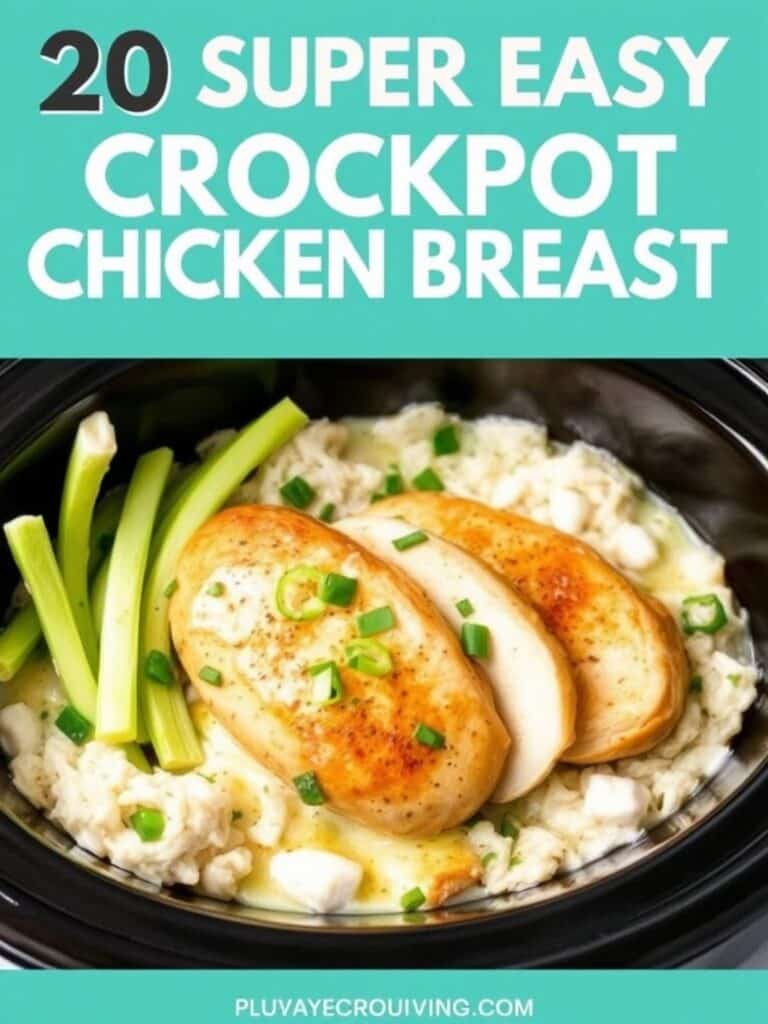 20 Super Easy Crockpot Chicken Breast Recipes Best