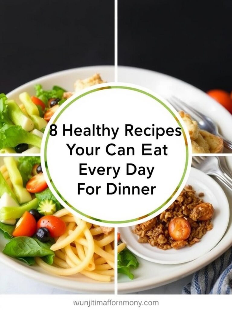 8 Healthy Recipes You Can Eat Every Day For Dinner