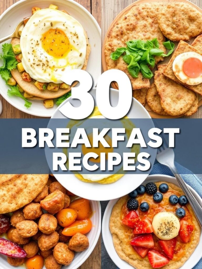 30 Fast Breakfast Recipes For School Days Morning