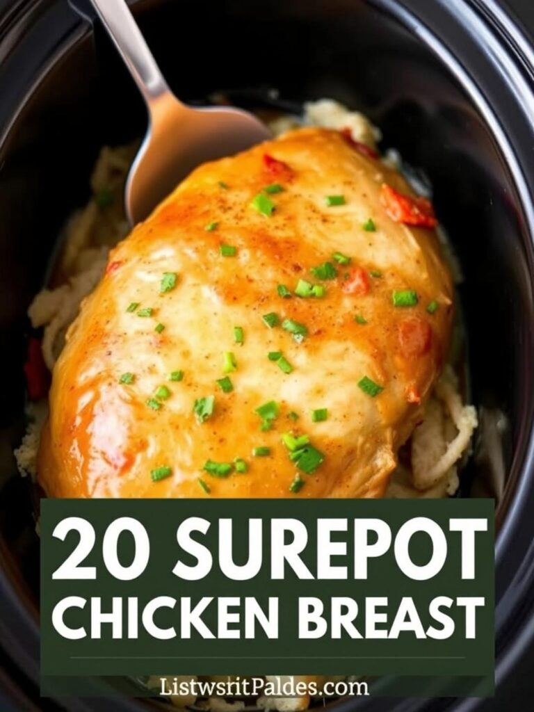 20 Super Easy Crockpot Chicken Breast Recipes Best