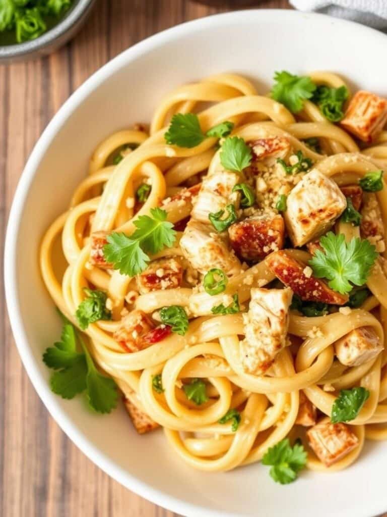 High Protein Rotisserie Chicken Pasta (30-Minute Meal)