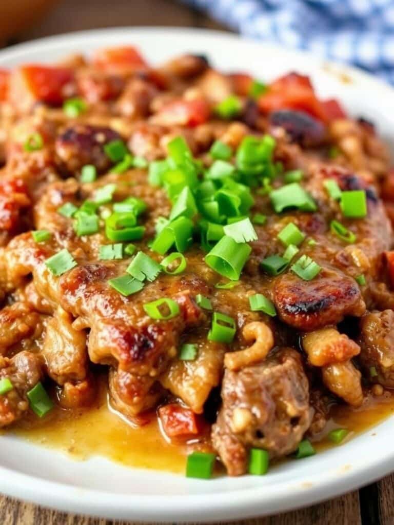 Amish Hamburger Steak Bake (Budget Friendly)