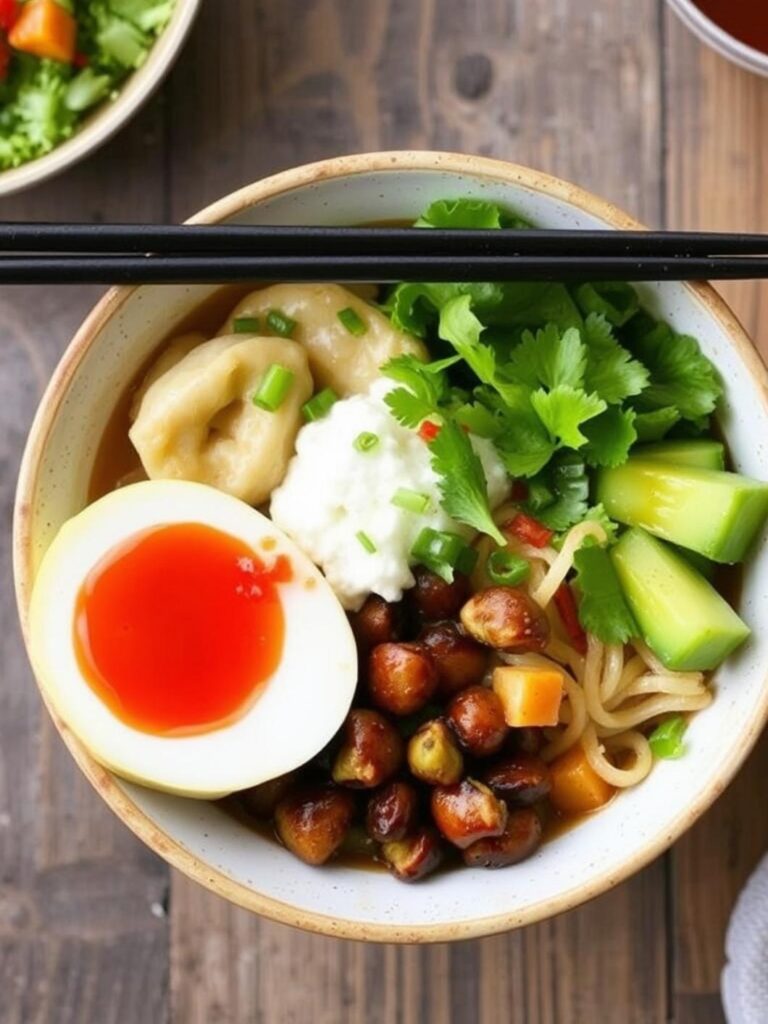 Potsticker Noodle Bowl (20-Minute Meal)