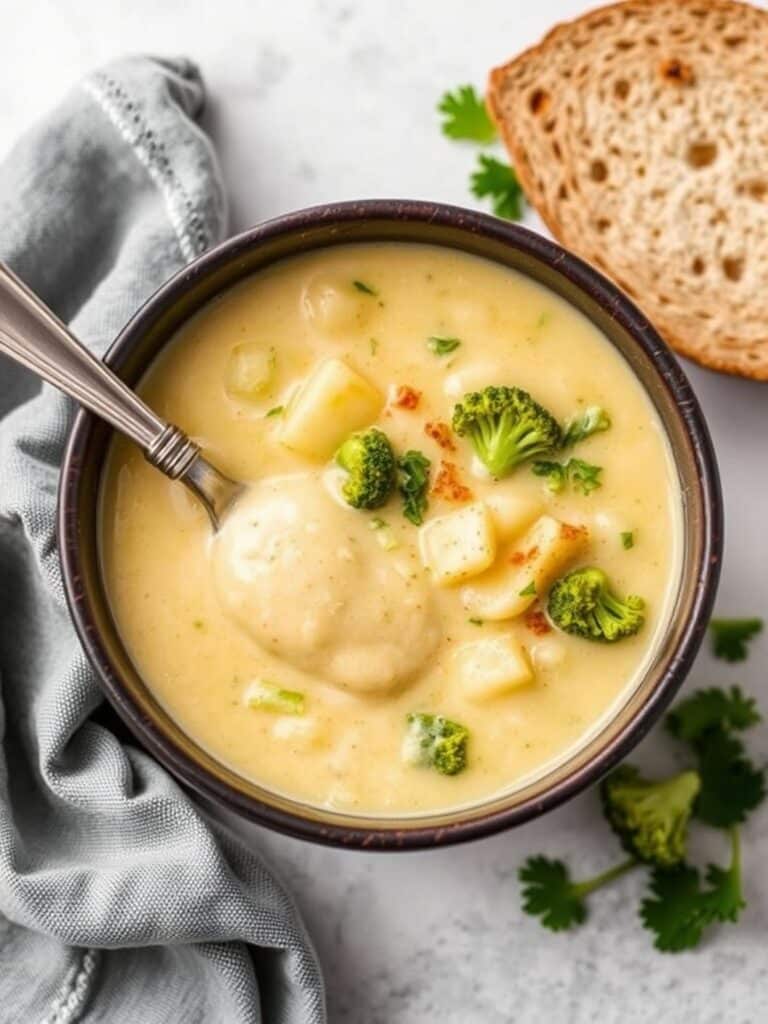 Broccoli Potato Cheese Soup (One Pot)