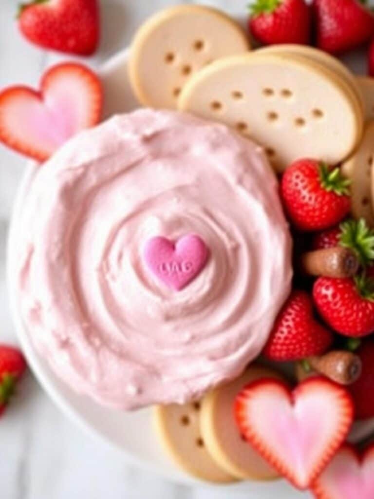 Creamy Valentine Dip (5-Minute Recipe)
