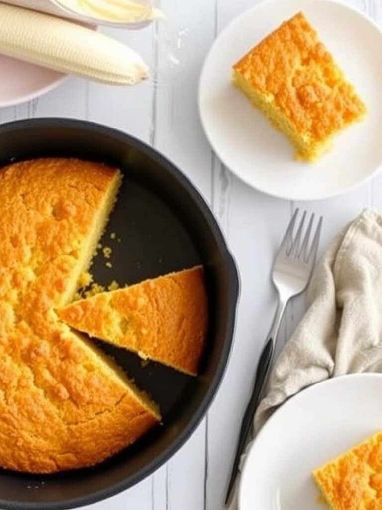 30 Minute Sweet Cornbread Recipe
