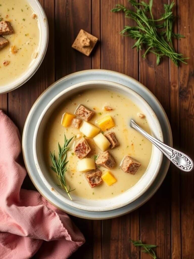 Creamy Sausage Potato Soup Recipe for Winter Dinner