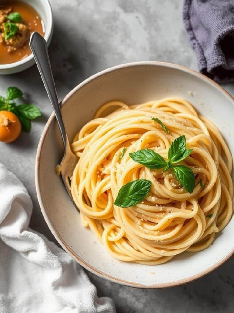 Garlic Butter Pasta : Ready in 20 mins.