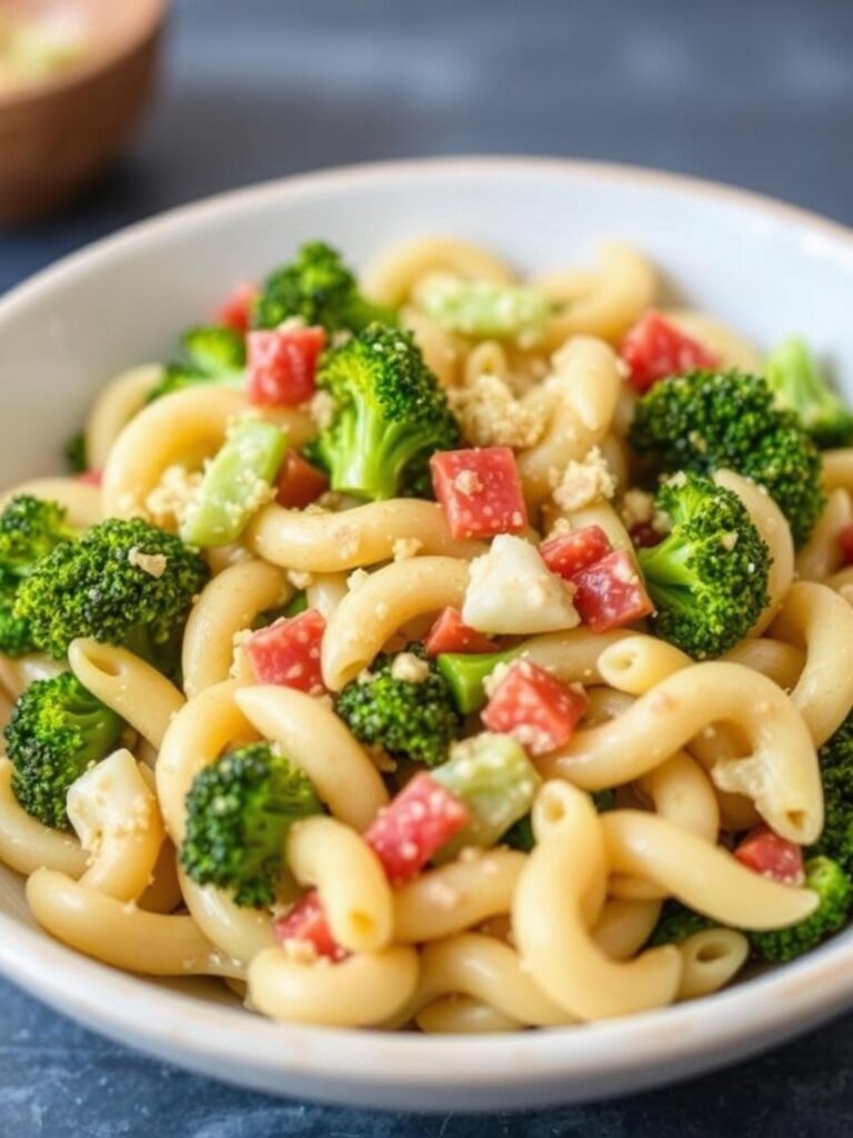 Broccoli Pasta Salad – Ready in Just 15 Mins