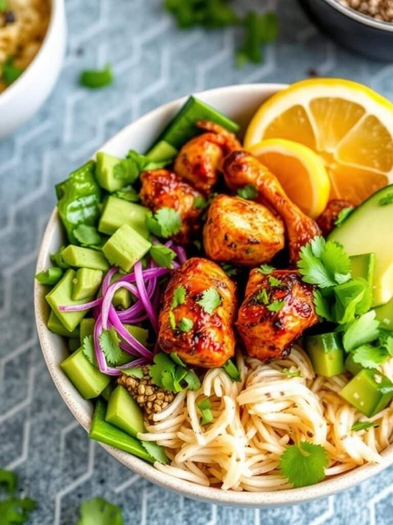 Cajun Chicken Bowls – Healthy High Protein