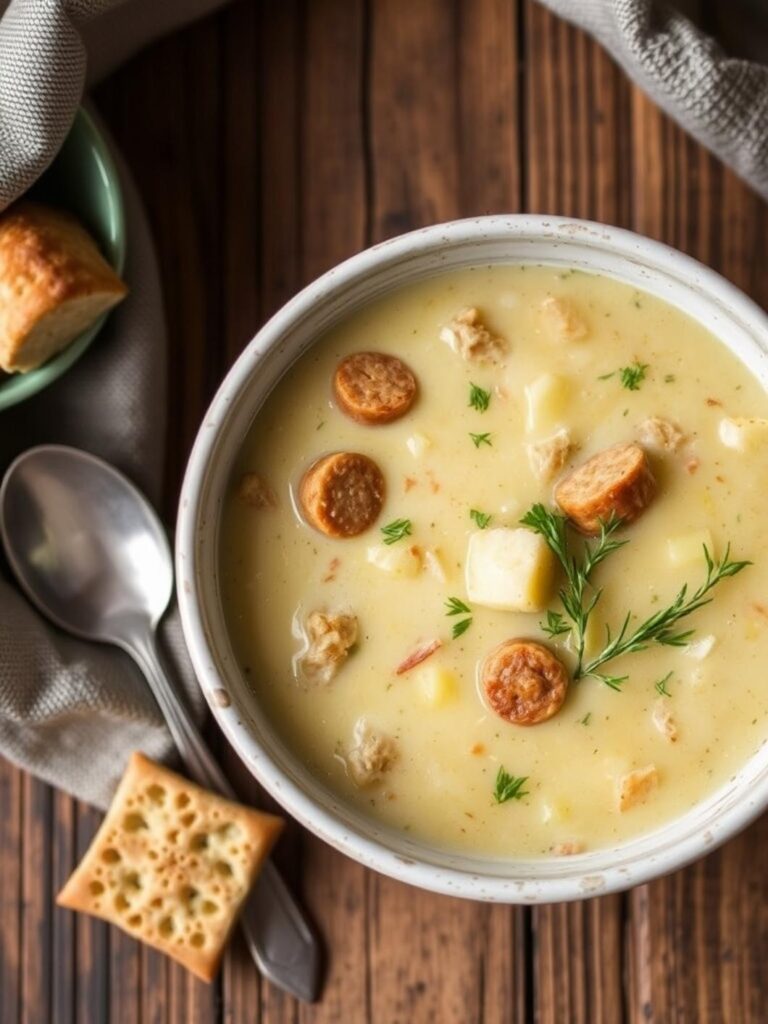 Creamy Sausage Potato Soup Recipe for Winter Dinner