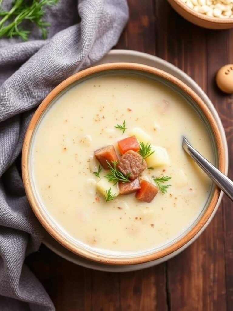 Creamy Sausage Potato Soup Recipe for Winter Dinner